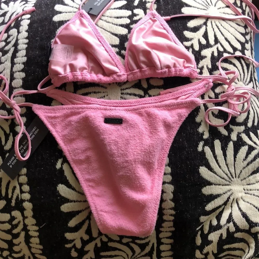 TRIANGL VINCA - TERRY FLOSS BIKINI SET NO BAG NEW WITH TAGS - Picture 3 of 8